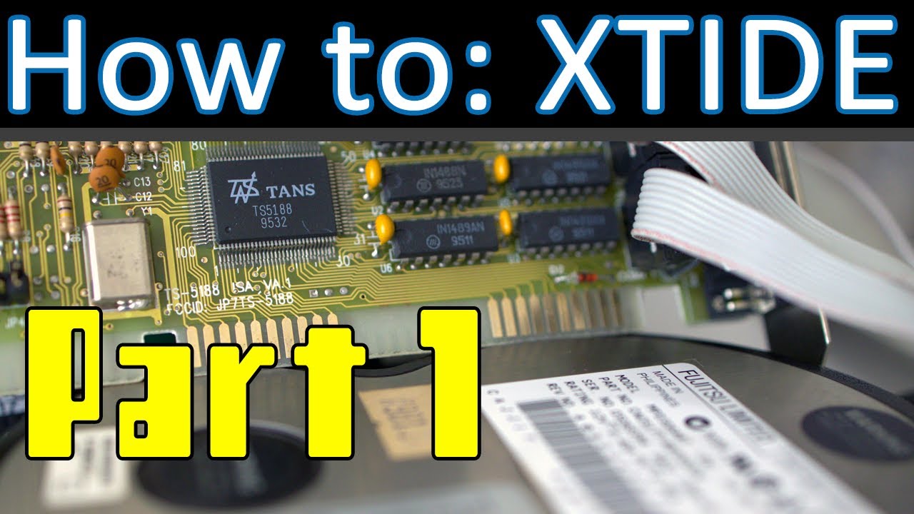 Newbie tries XTIDE for the first time!