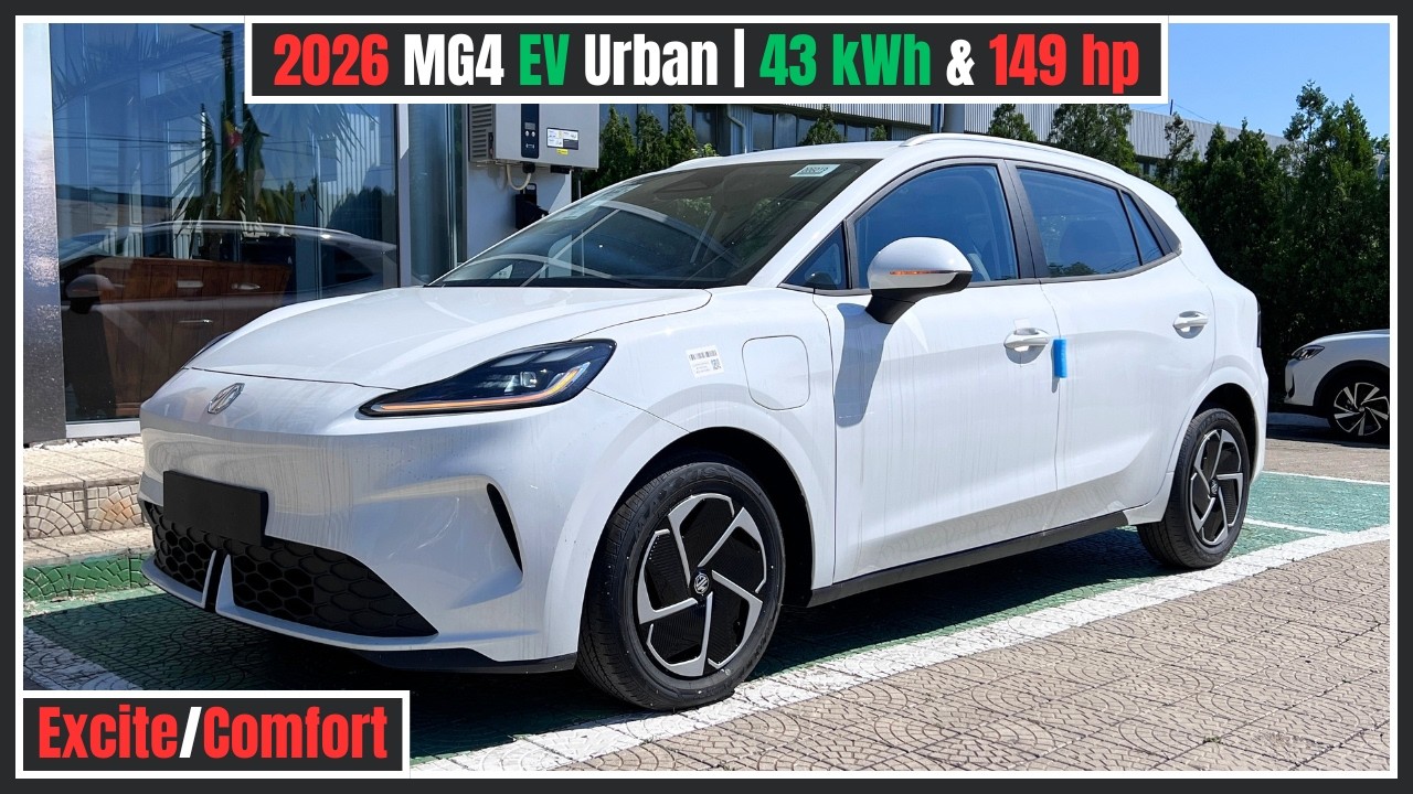 The New MG4 EV Urban 2026 for &euro;19,990? The Dacia Spring Killer!