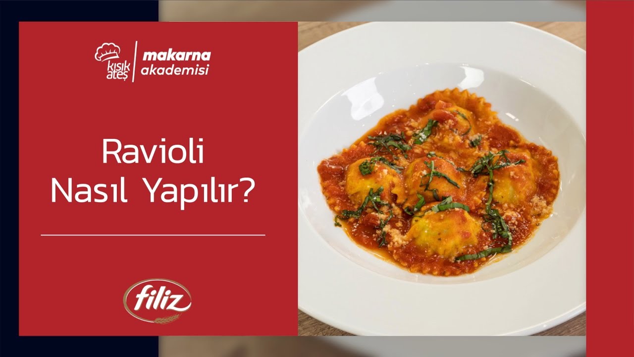 Dolgulu Makarna Tarifleri - Ravioli Tarifi #kısıkateşakademi #ravioli #makarna