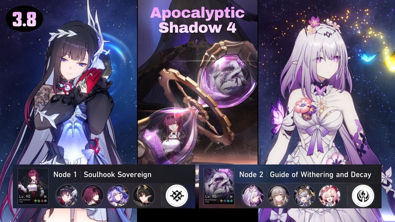 NEW Apocalyptic Shadow 4 | Hysilens x Kafka & Castorice x Cipher | 3 Stars | Honkai: Star Rail 3.8