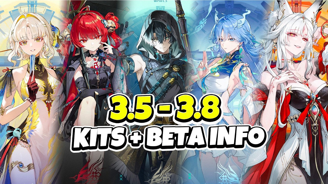 JUST IN! WUWA 3.5 - 3.8 UNITS ARE HERE & BETA TEST! Suoming, Hsin, Qingxiao, Jingran... SAVE NOW
