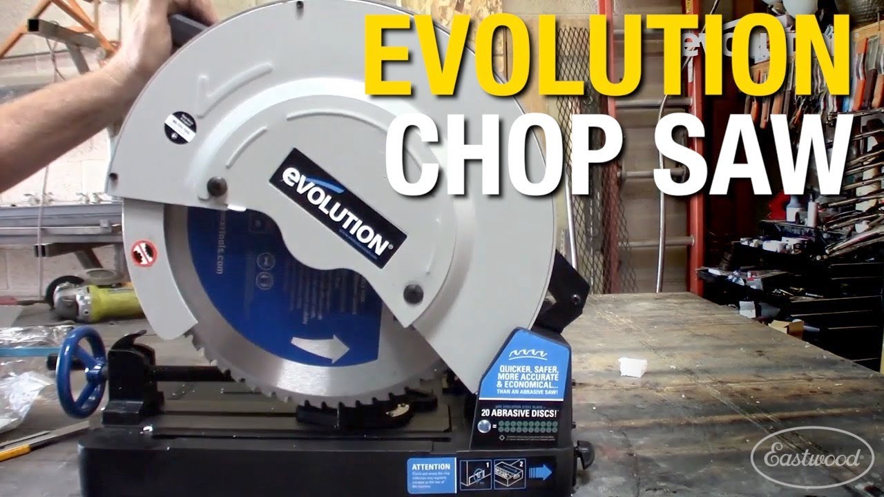 Evolution Evosaw380 Chop Saw: Fabricator's Tool Review! Eastwood