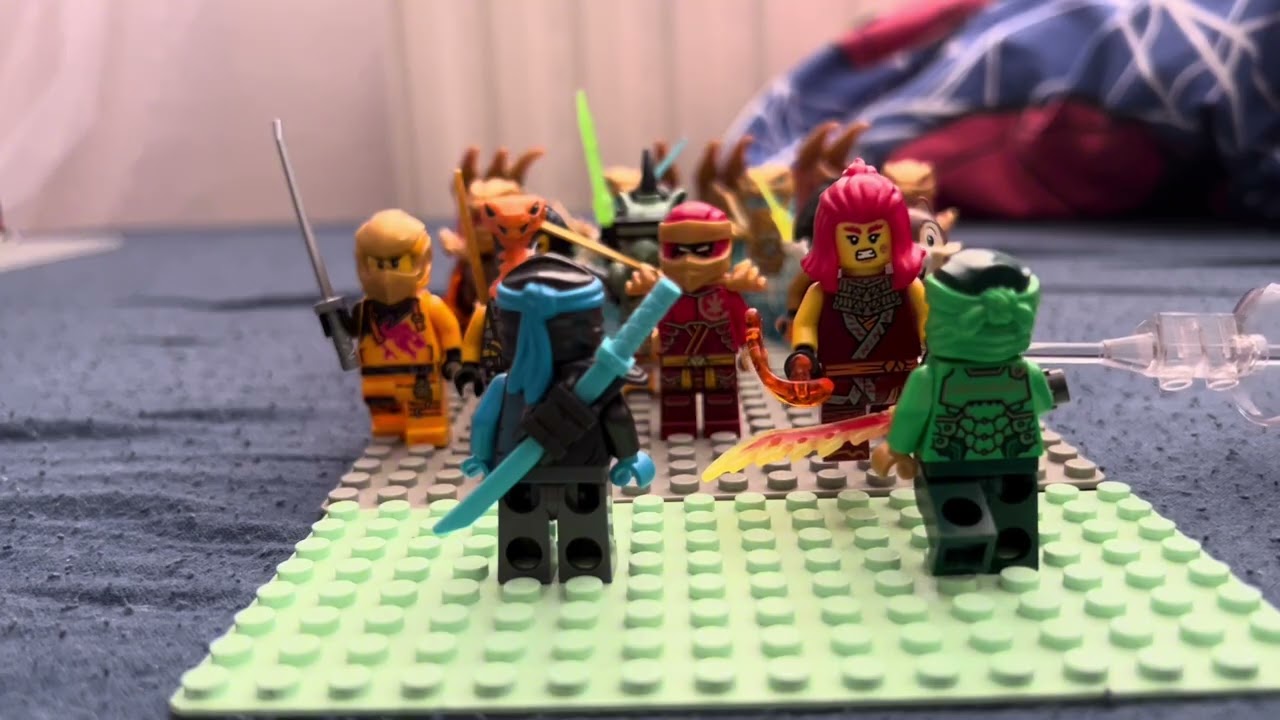 Lego ninjago zlatý drak 2 díl turnaj elementu 
