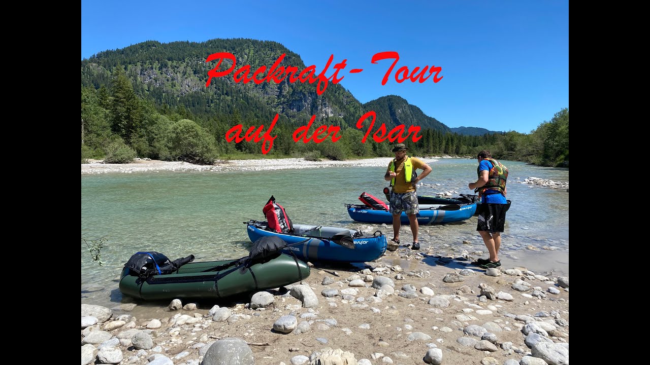 Packraft-Wochenende auf der Isar