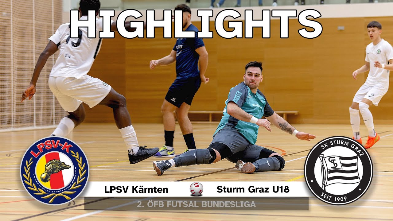 LPSV Kärnten - Sturm Graz U18 (Highlights)