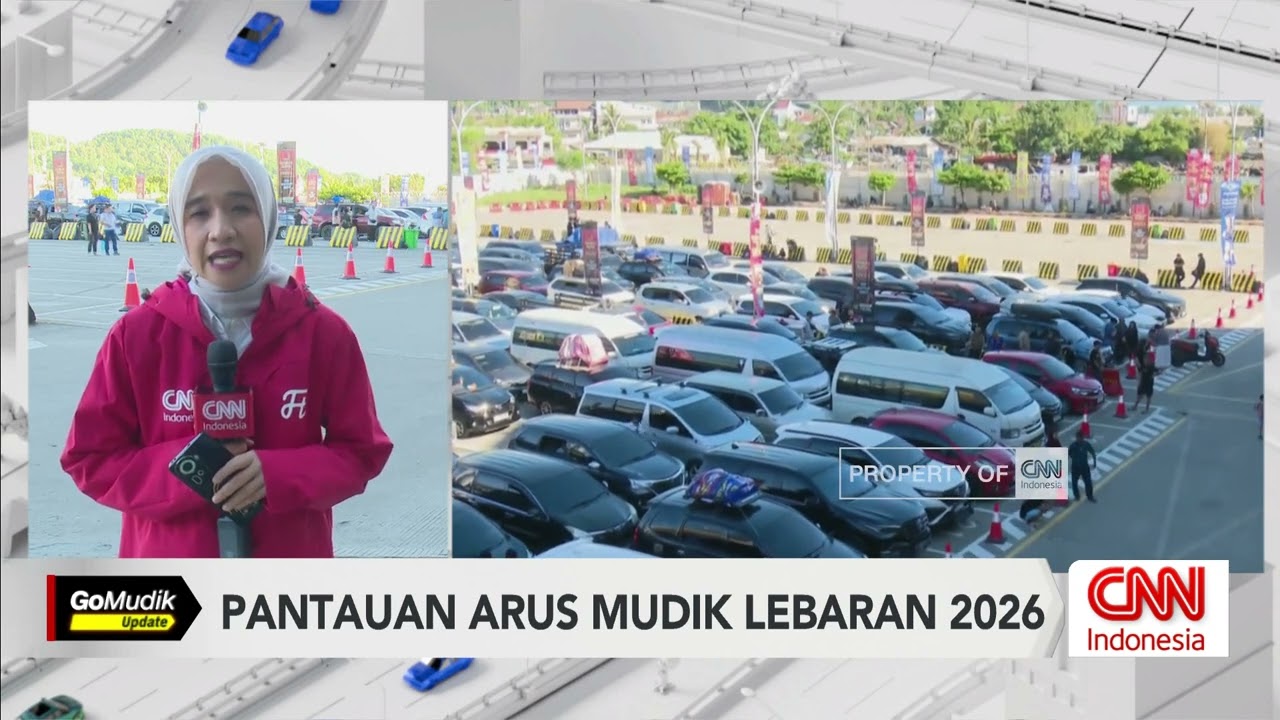 Pantauan Arus Mudik Lebaran 2026 di Pelabuhan Merak