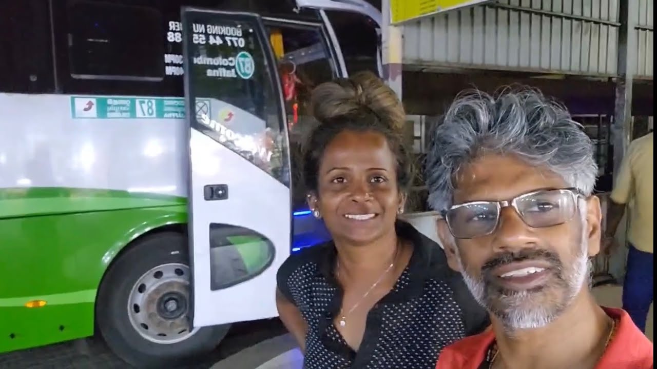 Public Bus Journey Colombo to Jaffna Sri Lanka | Real Travel Experience
