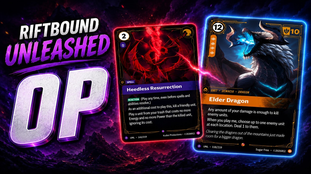 The MOST OP Cards in Riftbound Unleashed (Set 3)