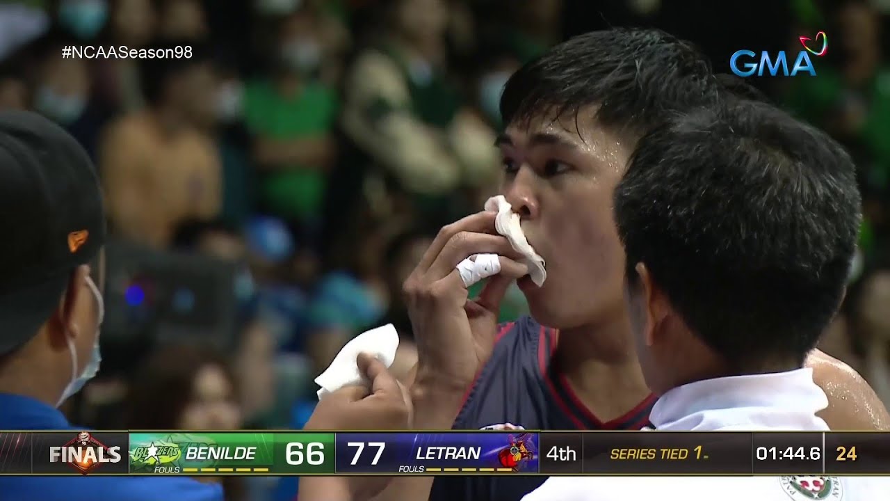 Will Gozum's disqualifying foul on Pao Javillonar #NCAASeason98