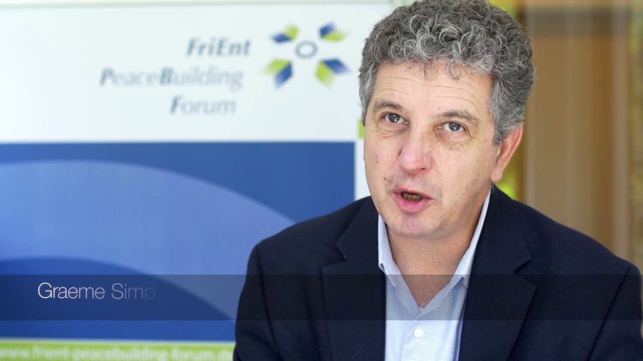 FriEnt Interview with Graeme Simpson, Interpeace USA
