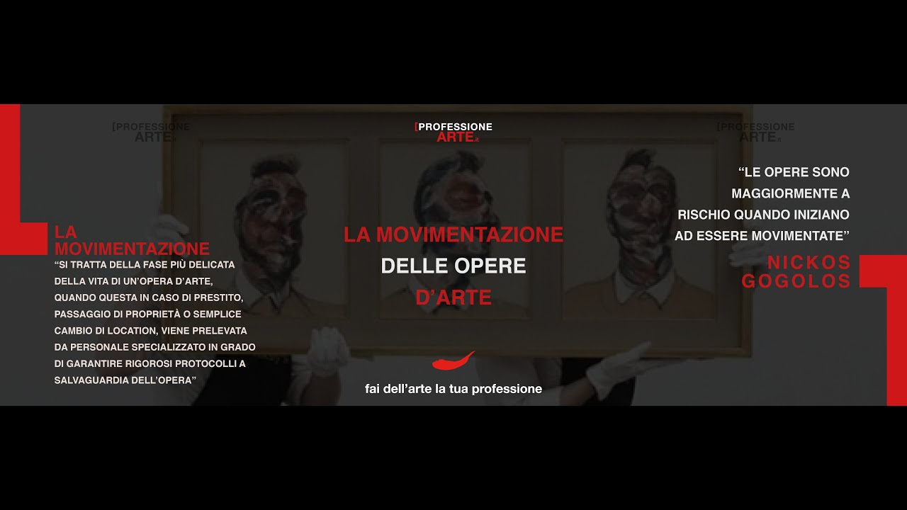 La movimentazione di Opere d'Arte | ProfessioneARTE.it | Art Webinar | E-learning