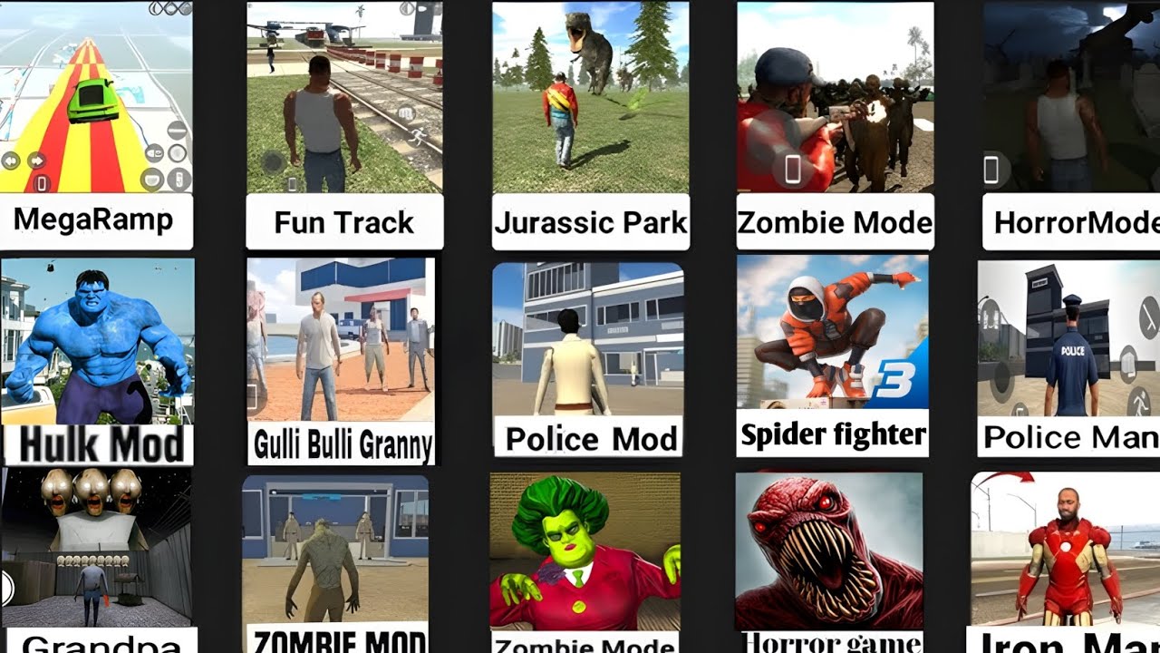 NEW UPDATE SPIDER FIGHTER #6 MOOD INDIAN BIKES DRIVING 3D 