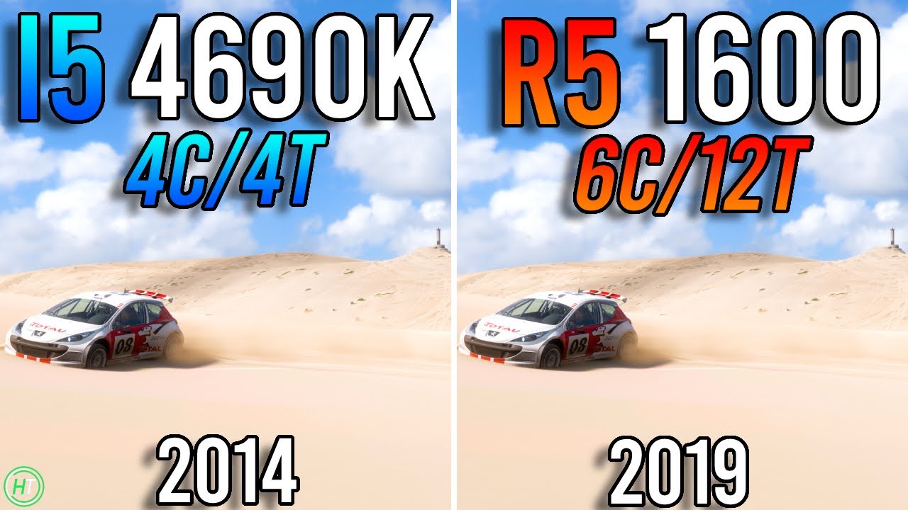 i5 4690K vs Ryzen 5 1600 - Tested in 2022 | RTX 3070