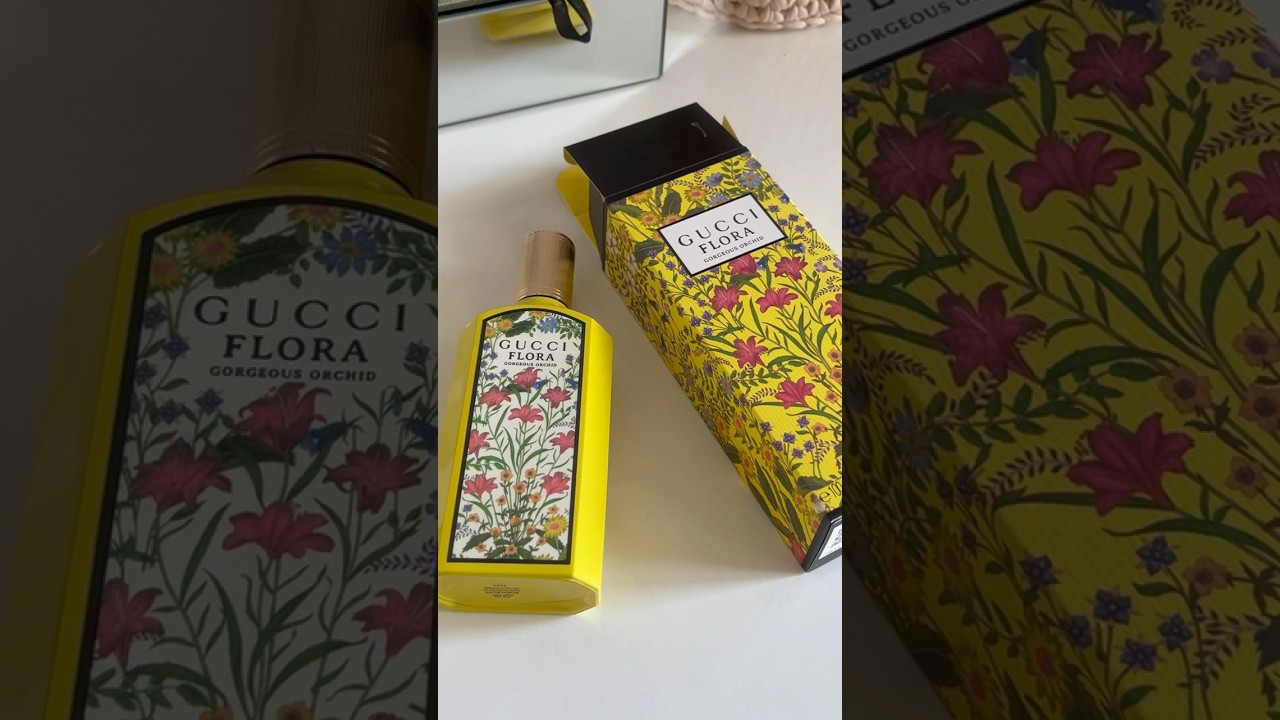 Gucci Flora Gorgeous orchid 🌼 #unboxing #haul #parfume