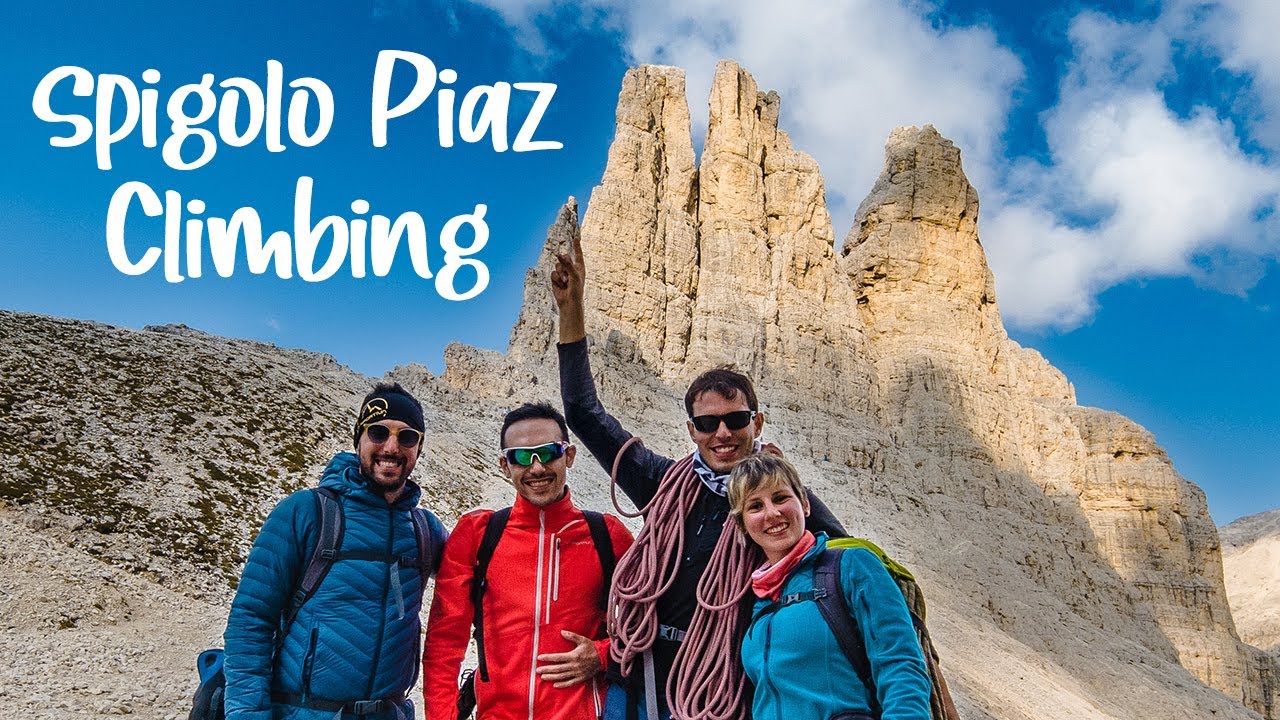 Spigolo Piaz Climbing - Torre Delago | Scalata sulle Torri del Vajolet, Dolomiti [HD]