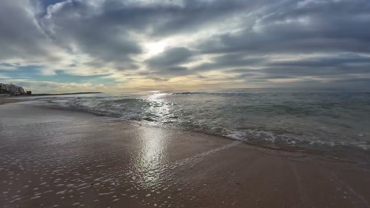 North Atlantic Ocean - Portugal - 30mins Early morning waves - 4K