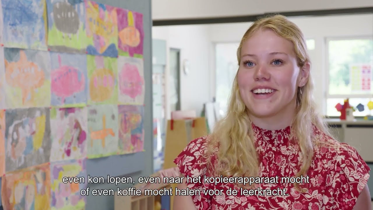 Leraar in het basisonderwijs: kies het vak van onze toekomst! - Bekijk het verhaal van Rianne