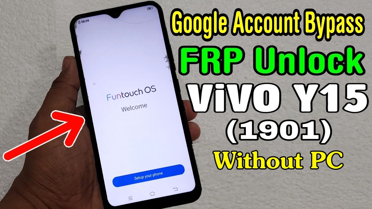 ViVO Y15 (1901) FRP Unlock/ Google Account Bypass 2020 (Without PC)