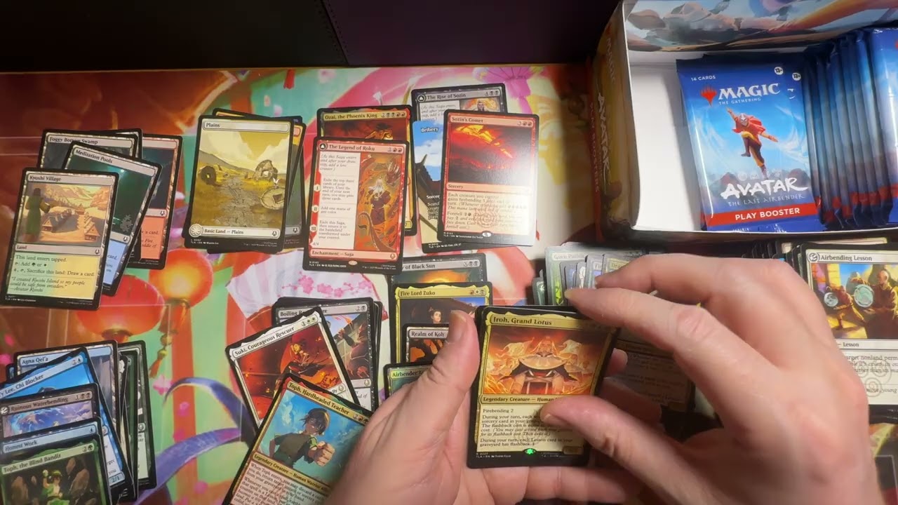 Открытие бустерной коробки Magic MTG Avatar The Last Airbender #mtg #tcg #avatar
