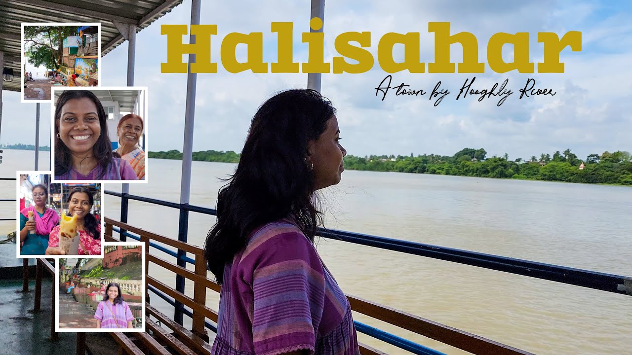My one day trip to Halisahar | Ferry Ride at Dunlop Ghat | Evening Out at Kanchrapara Bazar