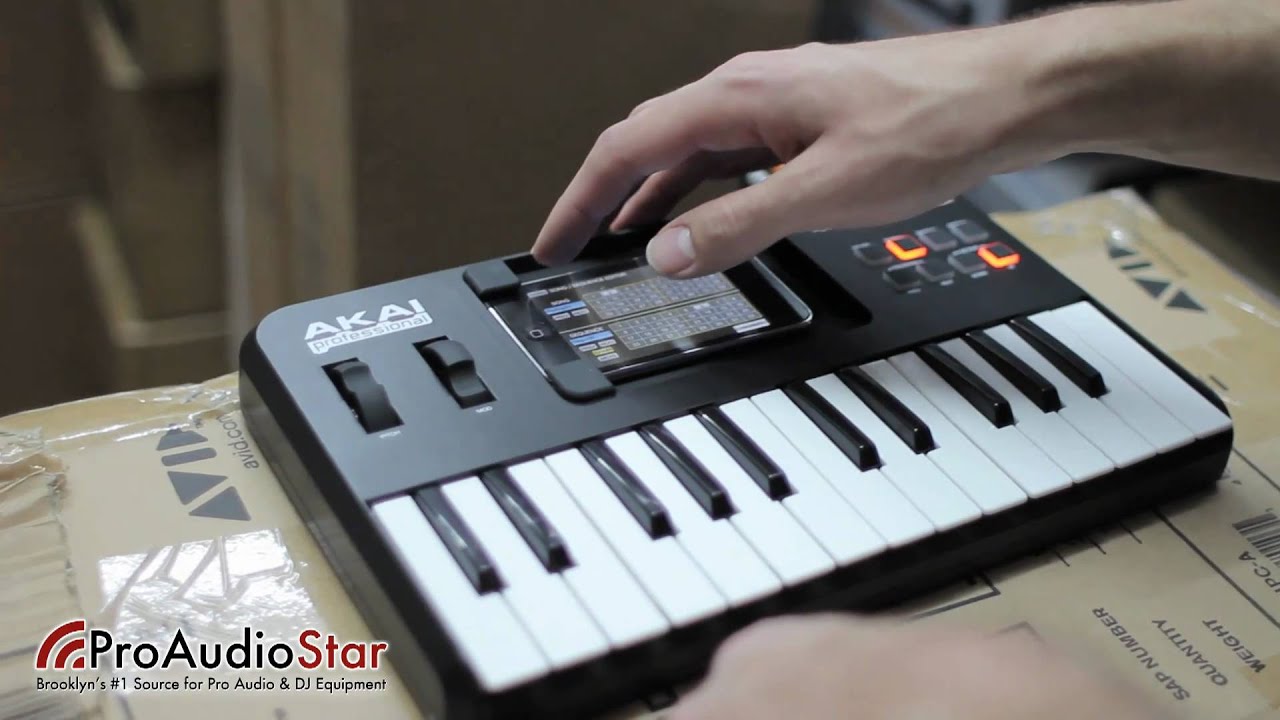 Akai Synthstation 25 for iPhone | IN DEPTH DEMO | ProAudioStar.com