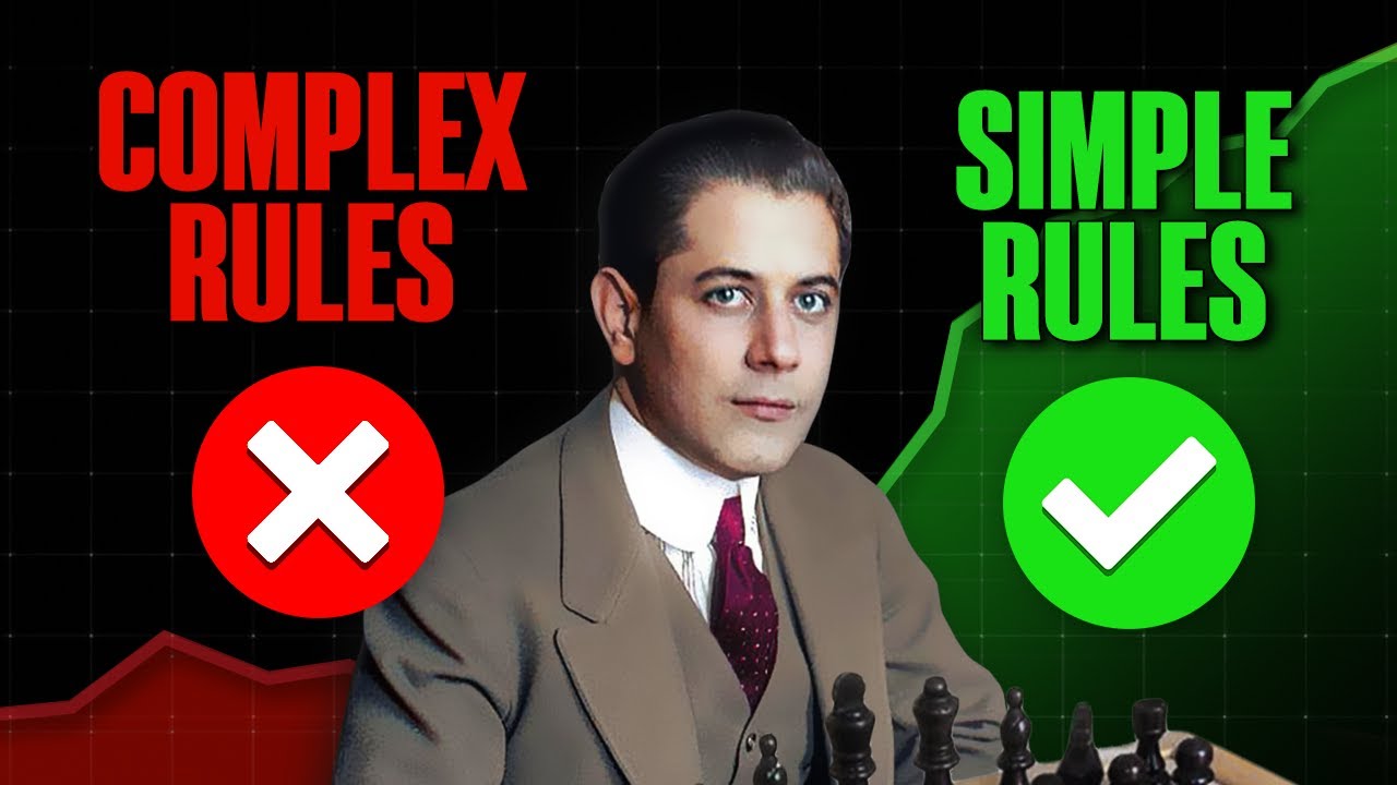 A Step-By-Step Guide to Win 90% Chess Games [Capablanca's Simple Strategy]