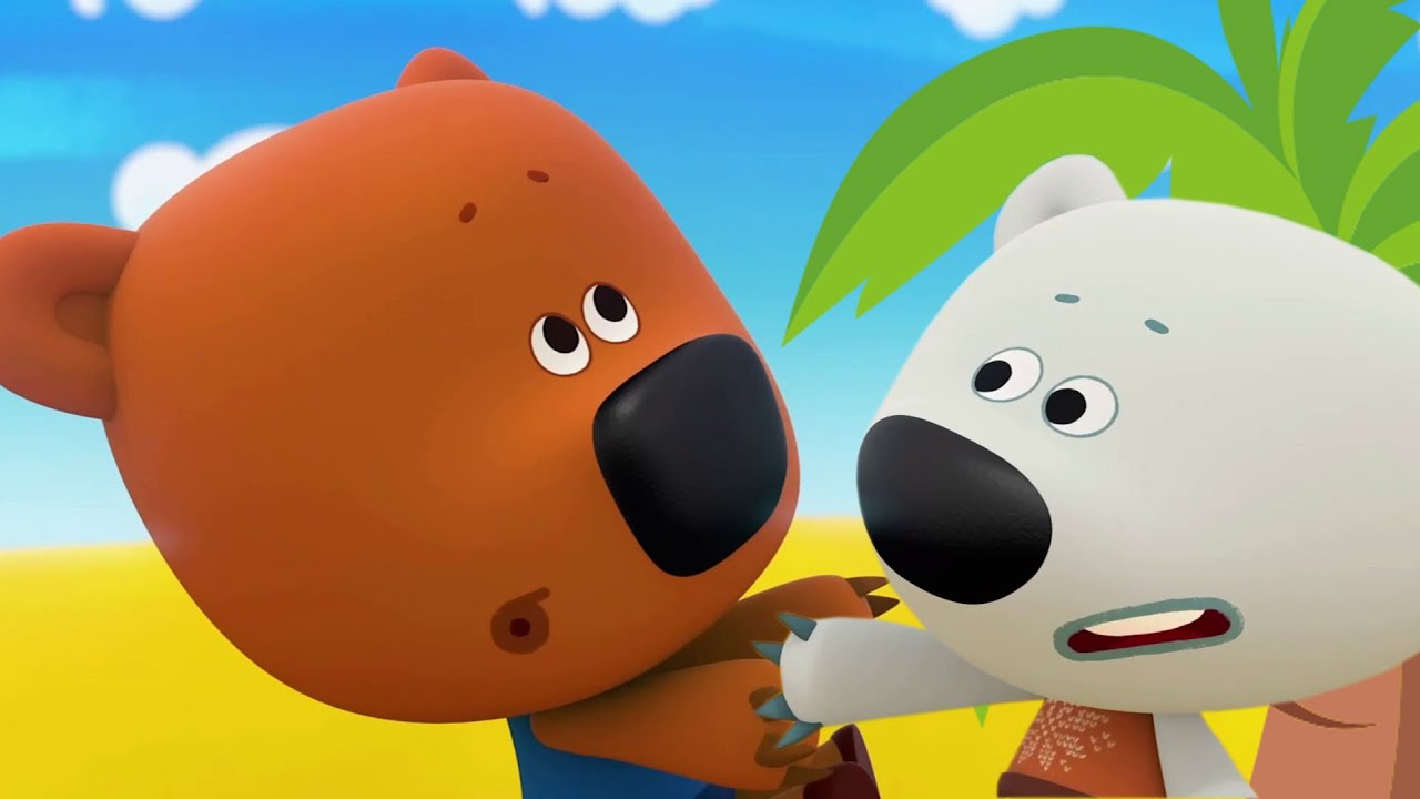 BE-BE-BEARS 🐻  Bjorn & Bucky 🐻 Weather Report 🐻  Best Cartoons for Babies - Super Toons TV