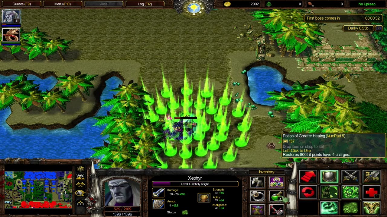 Warcraft III: Darky 0.55b 2024.08.31 xephyr