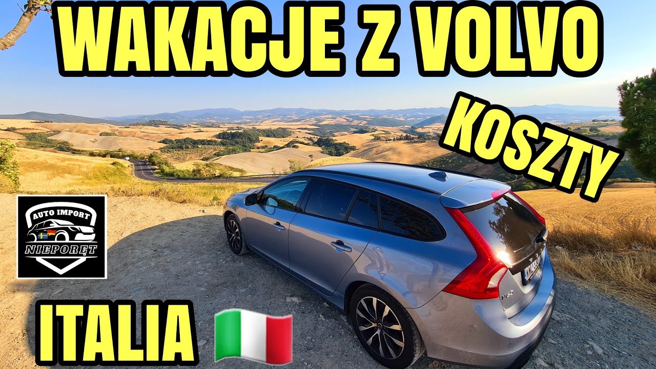 WAKACJE z VOLVO 🔥 Winiety ✅️ Koszty paliwa ✅️ Koszty podróży ✅️ Polska - Austria - Włochy ✅️