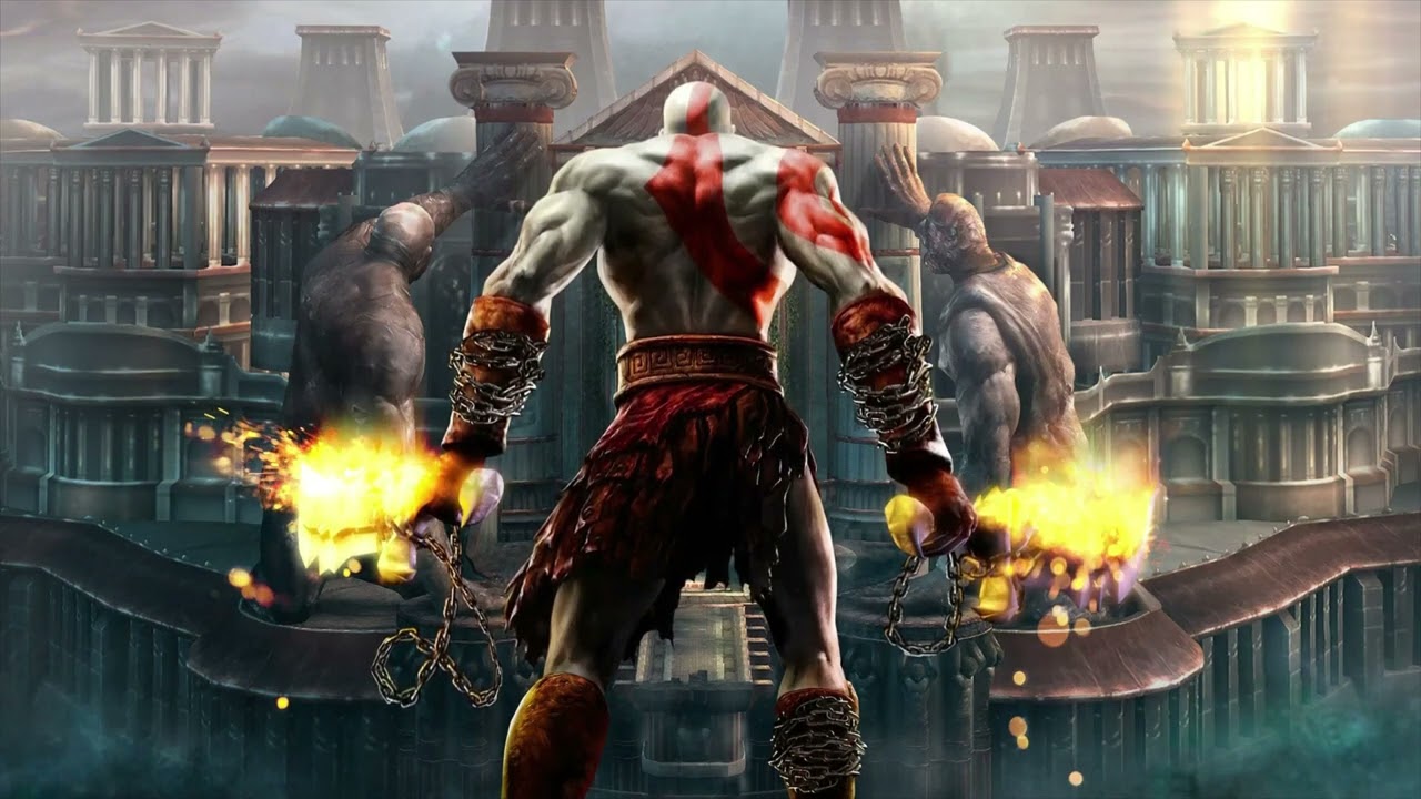 I AM THE GOD OF WAR [luci4 - bodypartz] (Super Slowed x Kratos)