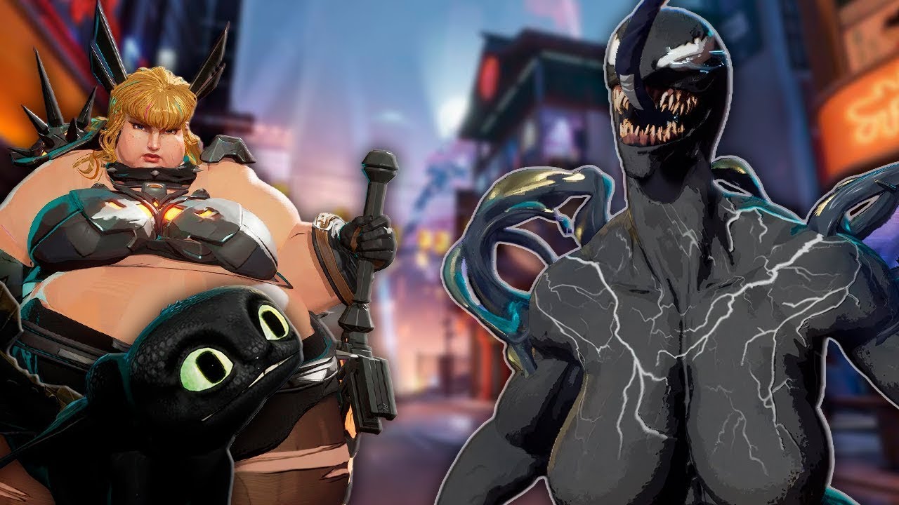 Esse VENOM no MARVEL RIVALS tá BIZARRO!! Se liga KKKK