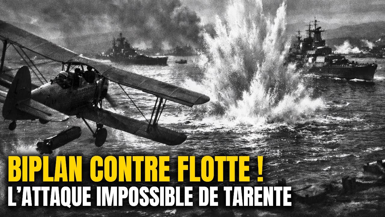 Ils Se Sont Moqués De Son Biplan En Toile — Jusqu’à Ce Qu’Il Coule La Flotte Italienne À Tarente