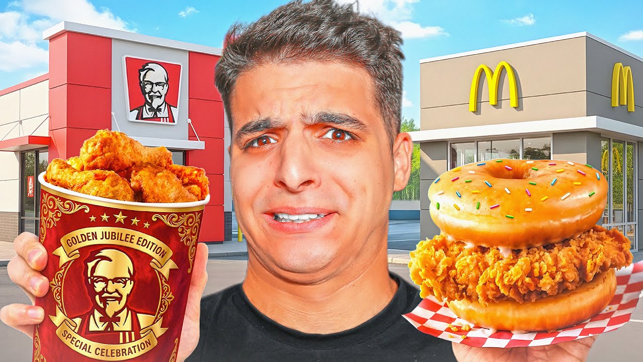Testez Cele Mai Noi Produse de la McDonalds vs KFC