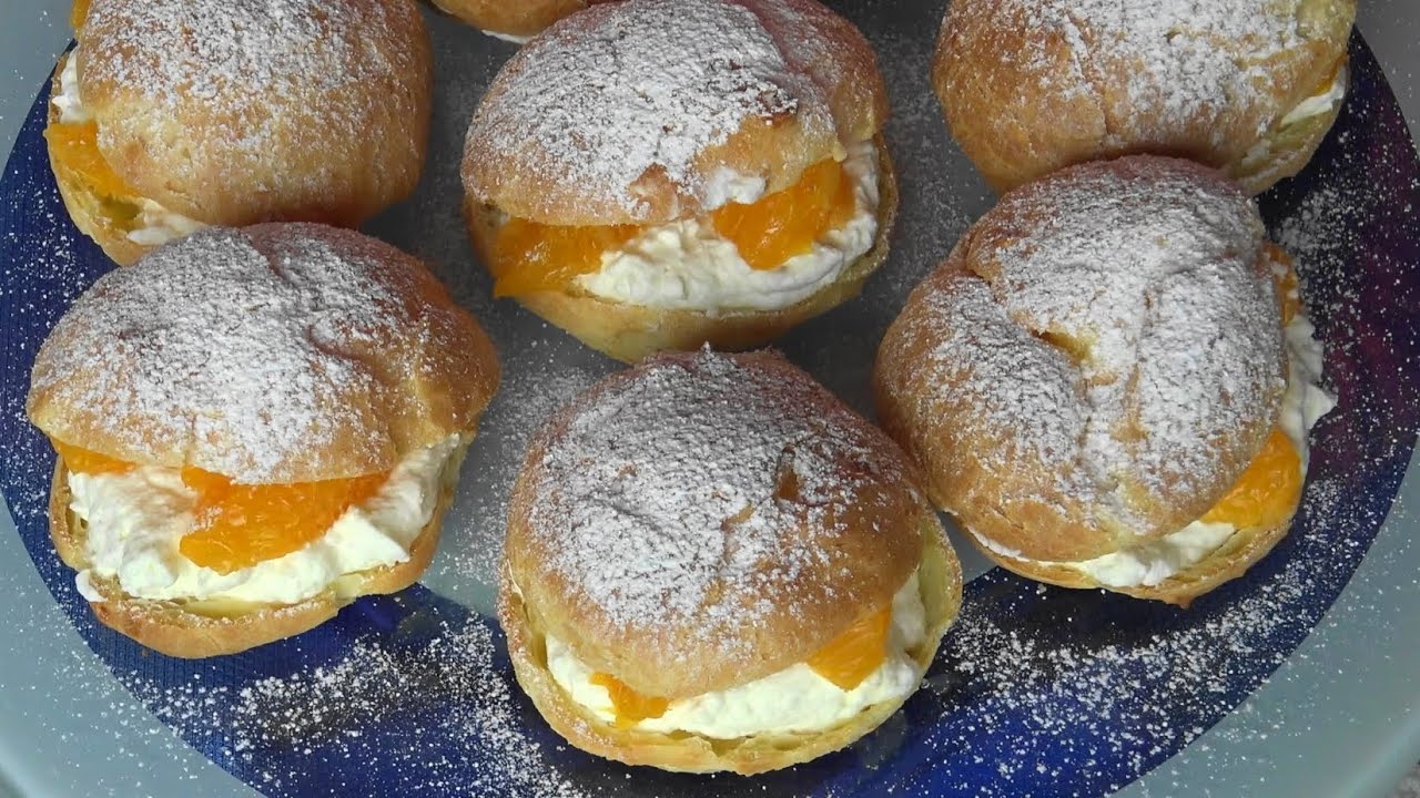 Windbeutel, Profiterole, Brandteigkrapfen