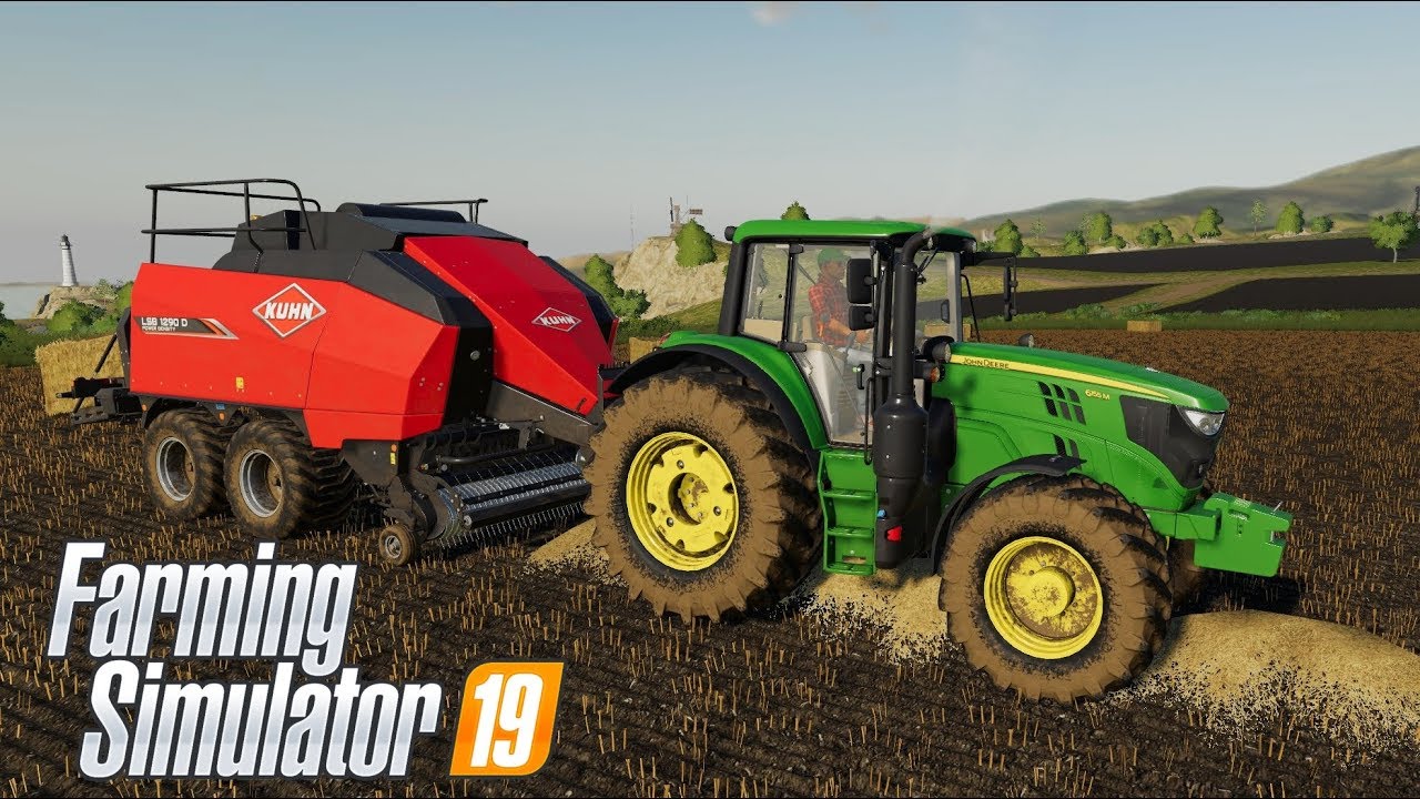 FS19 | #8 Elaborando Pacas de Paja | John Deere 6M Series