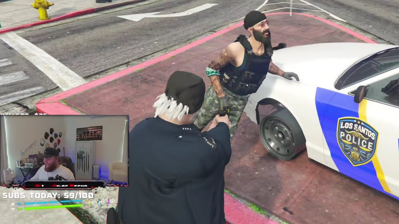 Bustin Cider gets into HILARIOUS Chase with Ramee for a Warrant | Prodigy RP 2.0