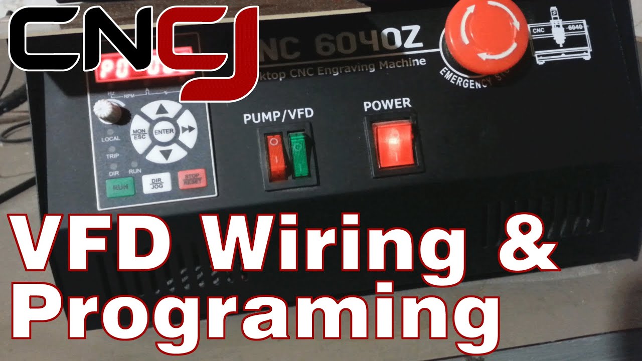CNC 6040 - Programming / Wiring the 