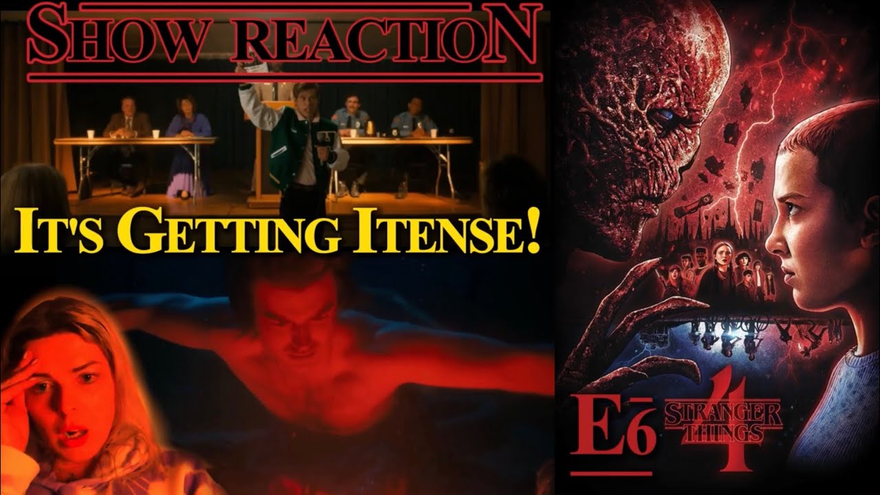 Stranger Things Season 4 Episode 6 - reaction - OMG this episode!