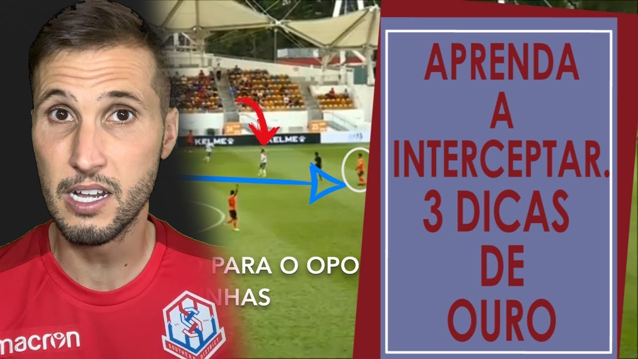 APRENDA A INTERCEPTAR. 3 DICAS DE OURO | FUTEBOL | CARLOS BERTOLDI | TICÃO