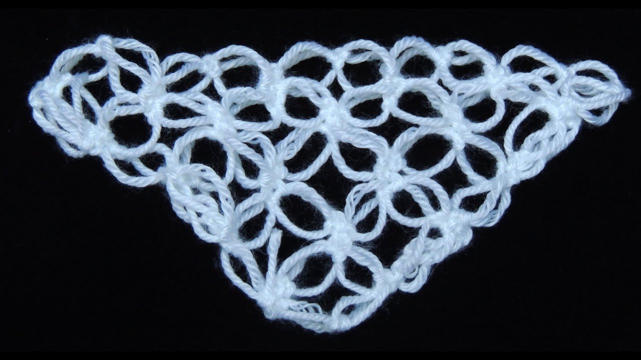 Crochet : Punto Salomon en 