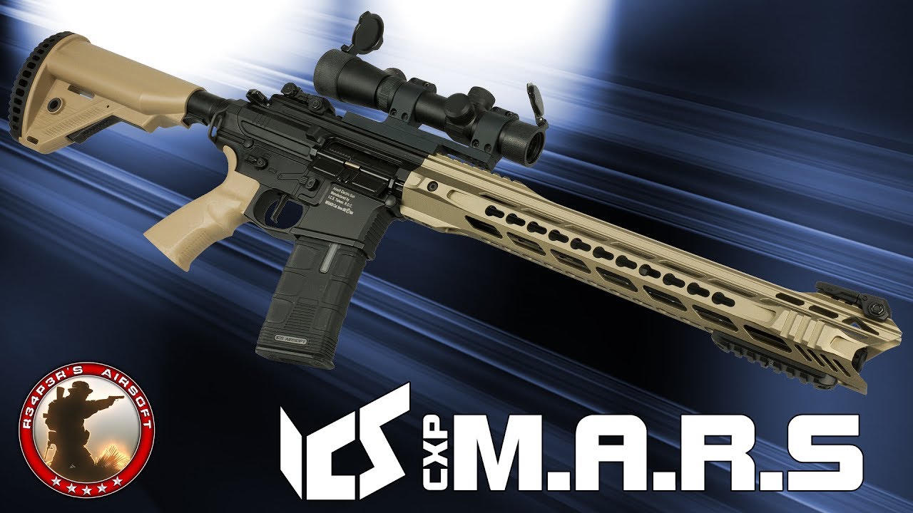 [Review] ICS CXP MARS (Komodo,Carbine) 6mm SAEG Airsoft/Softair - 4K UHD