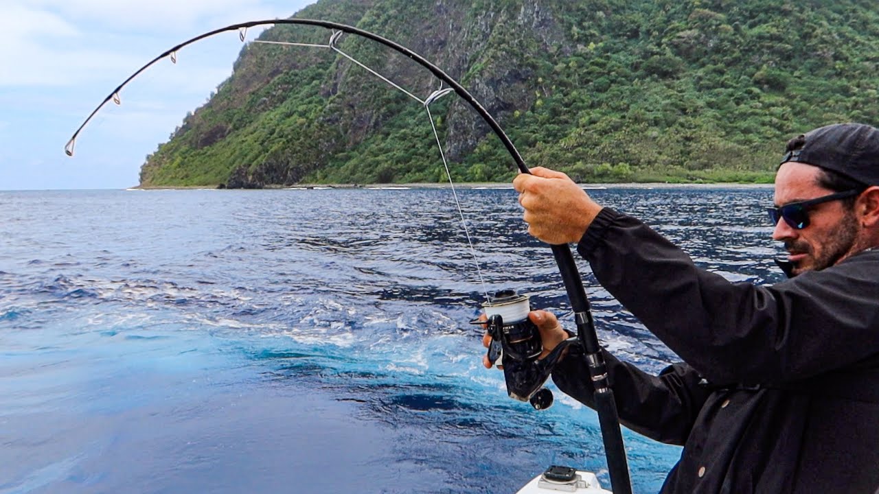 Fishing Ancient Underwater Volcano!