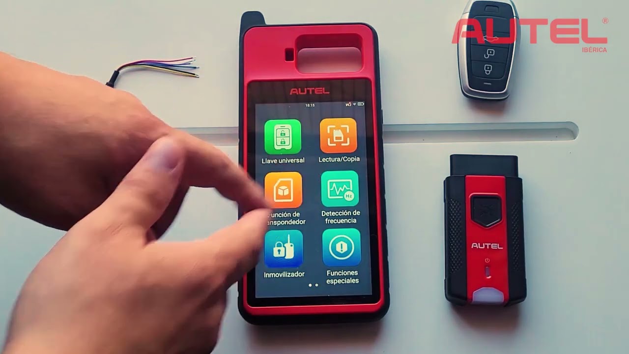 Programador de llaves MaxiIM KM100 de AUTEL Ibérica