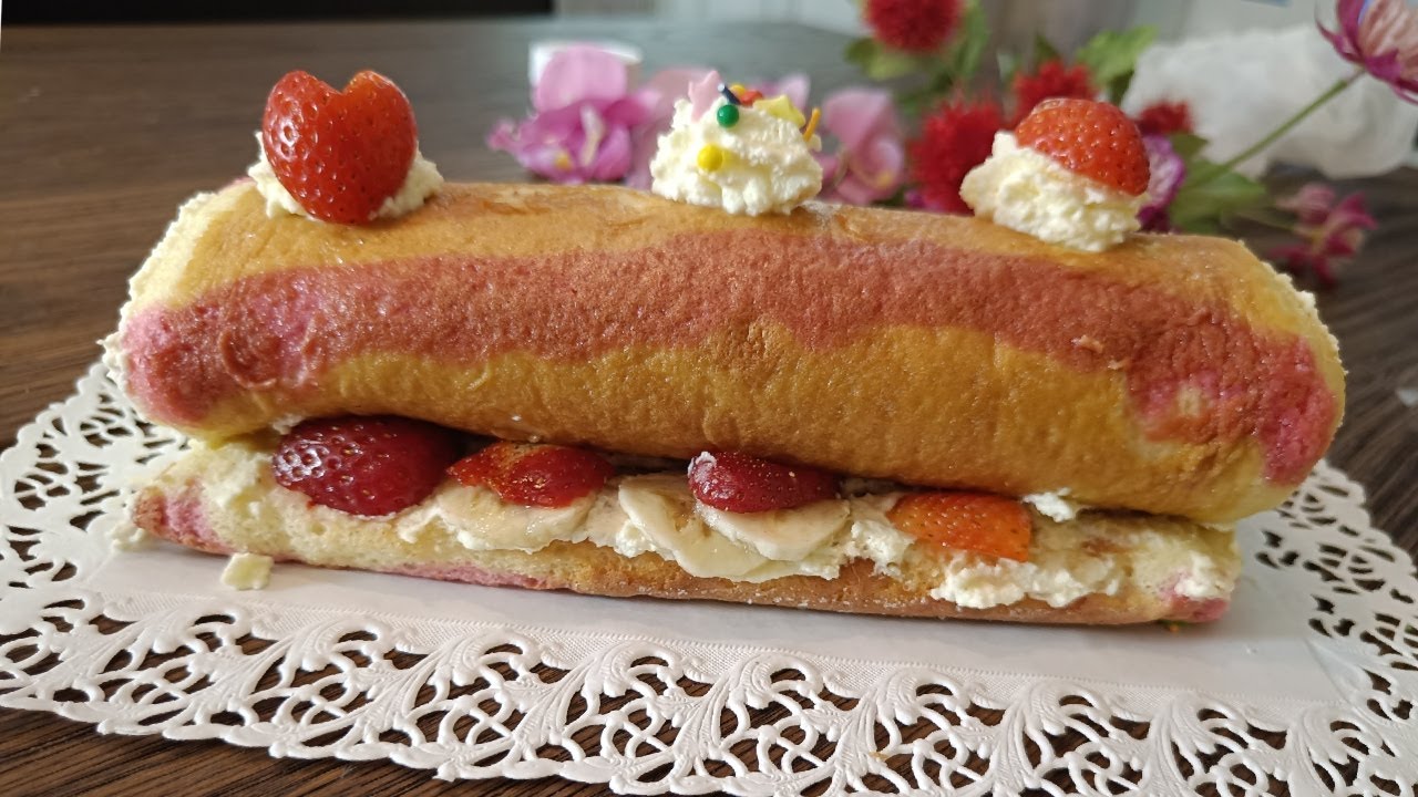 Easiest Swiss roll cake  that you can ever make 🎂