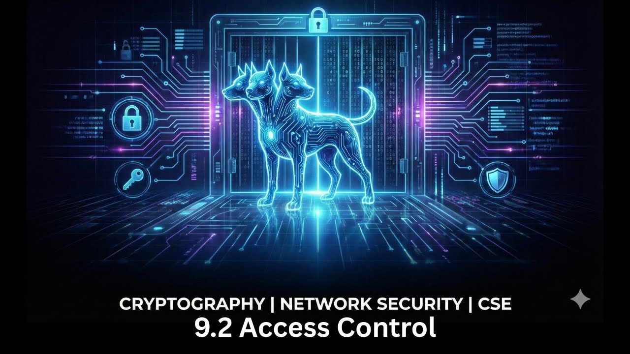 9.2 Access Control | Security Services | Cryptography | Computer Science Engineering