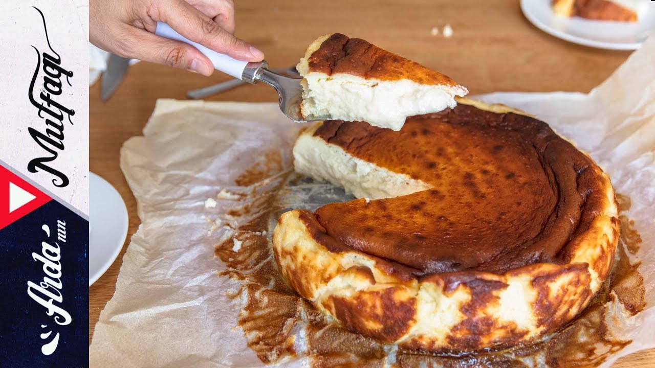 San Sebastian Cheesecake | Yapması Çok Kolay Cheesecake |Arda'nın Mutfağı