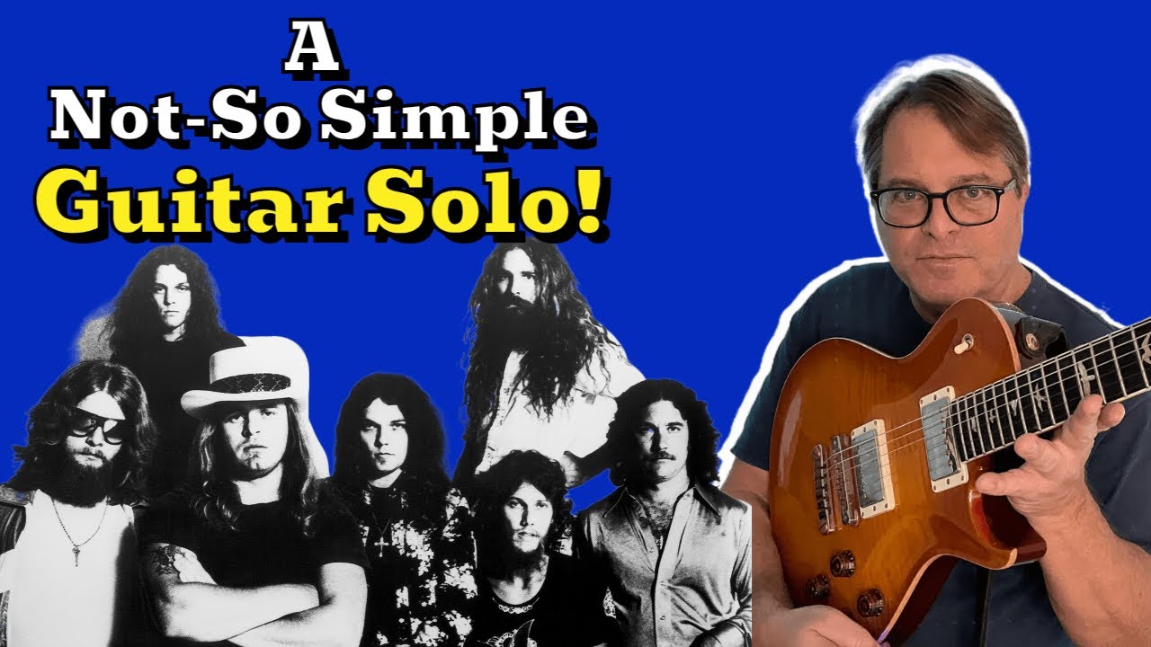 Simple Man Guitar Solo Lesson - Southern Fried and Soulful!!!