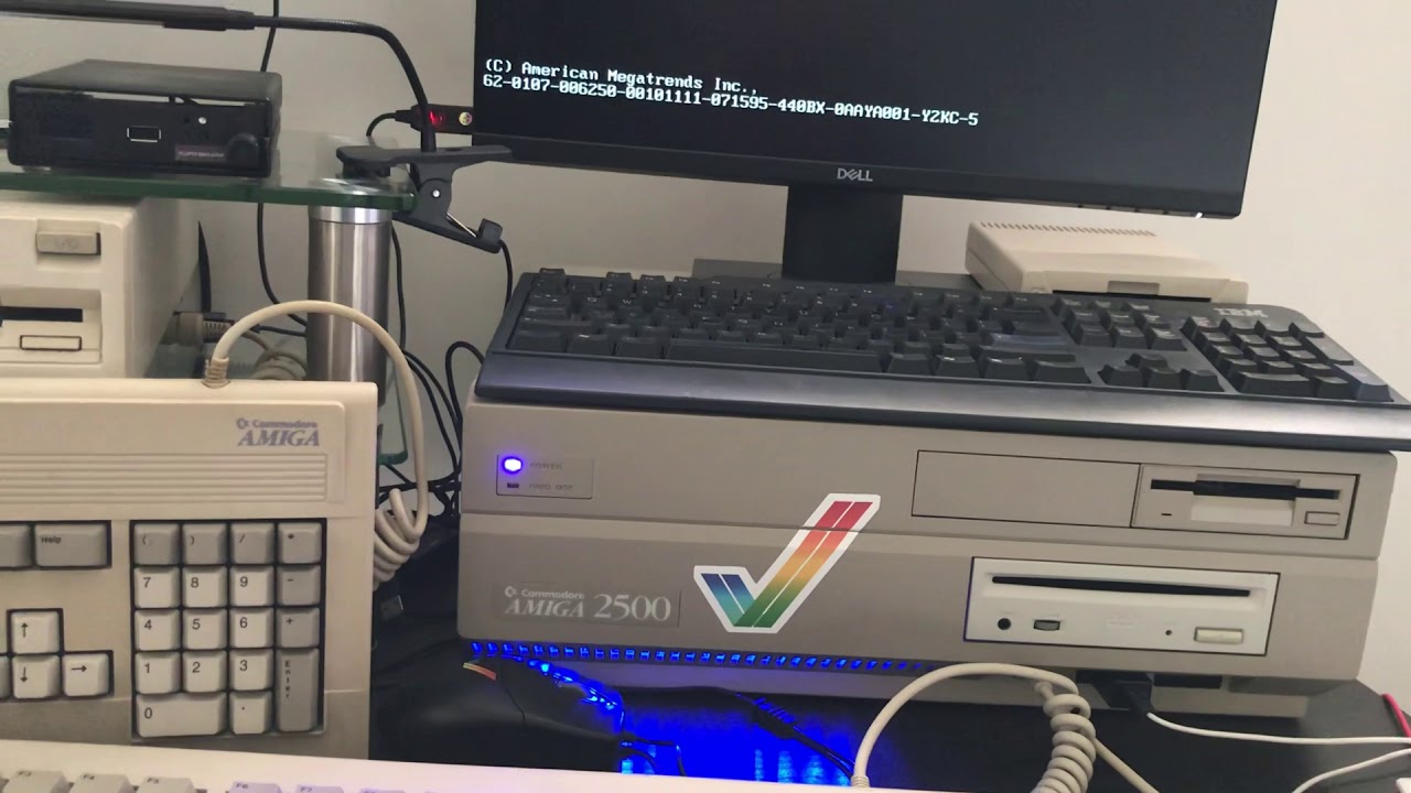 Amiga 2500 with SBC P3 Duke Nukem 3D