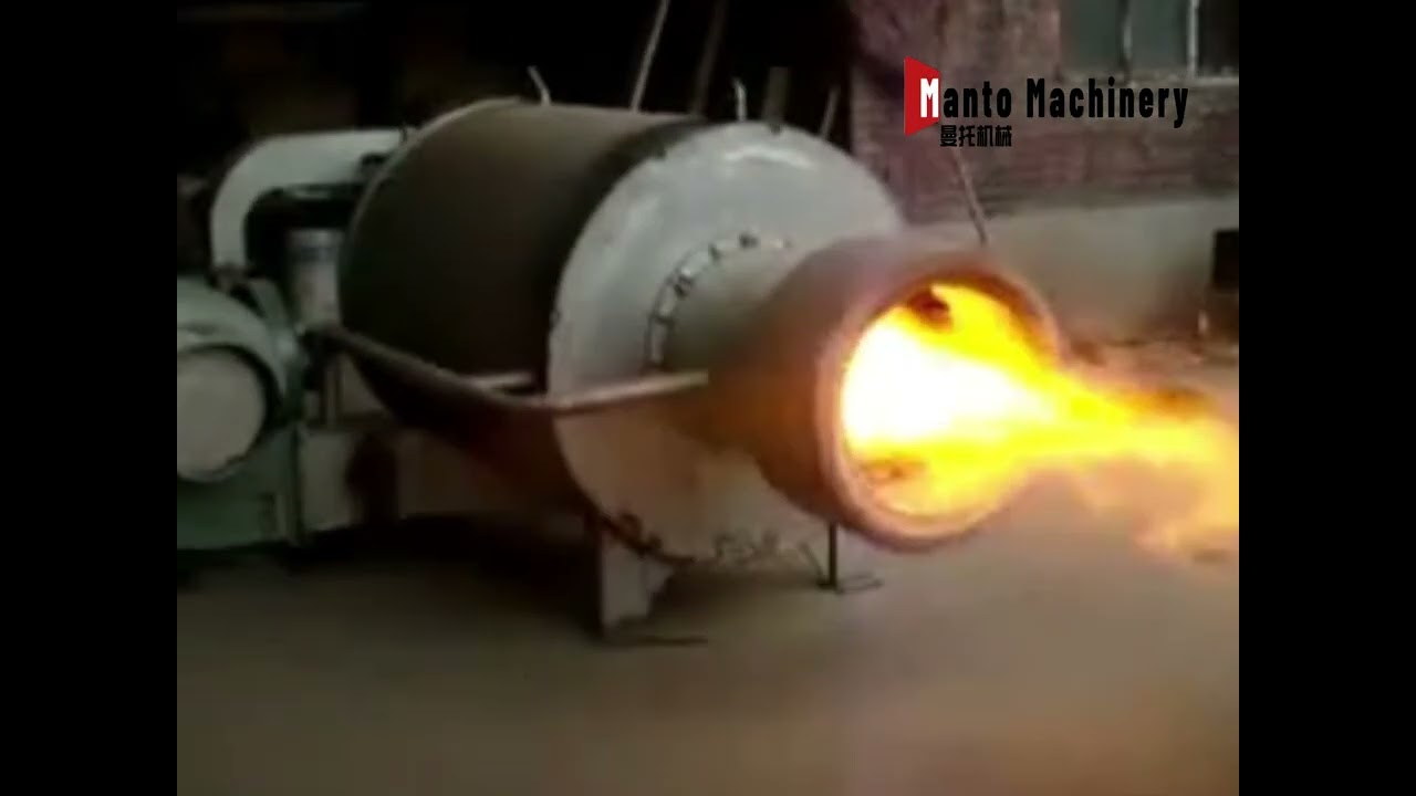 Carbonization machinery designed for high production stability #gasflowcontrol#temperaturecontrol