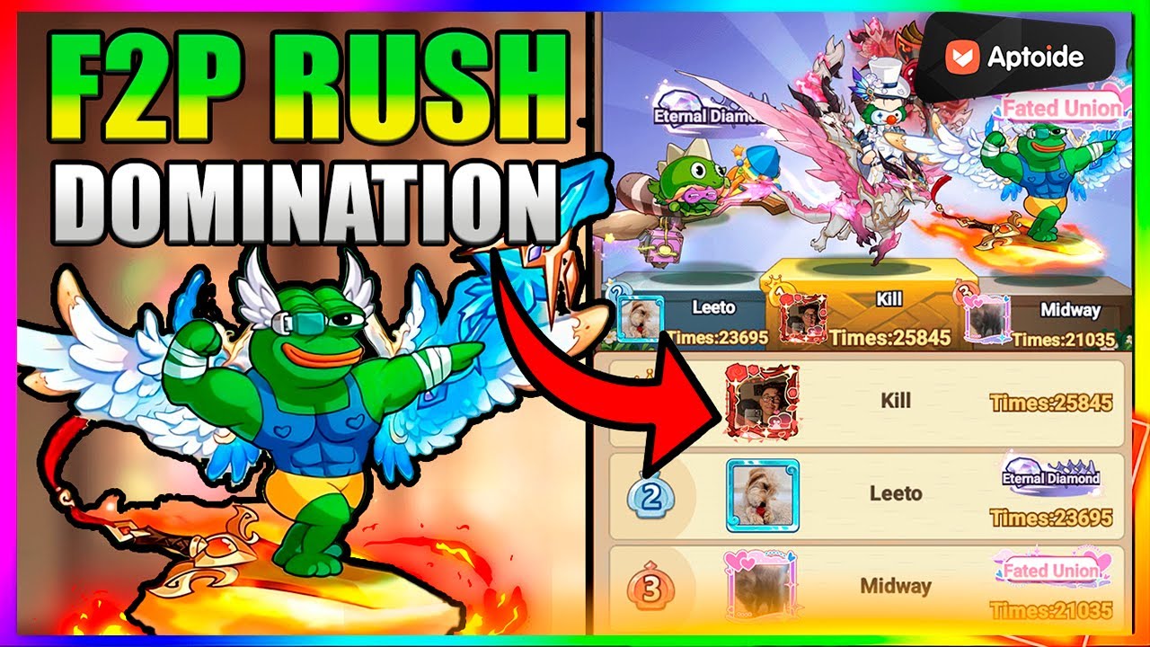 ▶️🔥SKILL RUSH DOMINATION!! How to WIN Rush Events as F2P! - Legend of Mushroom